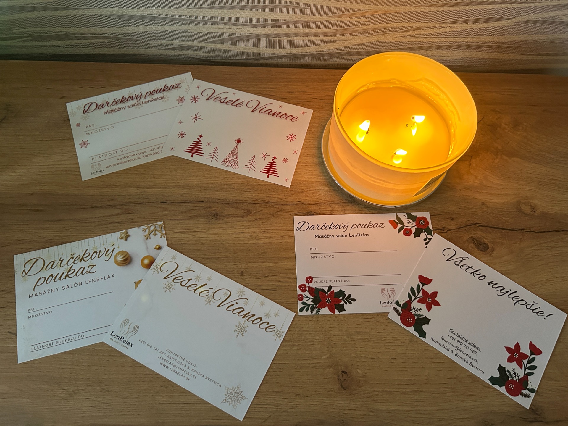 Či chcete darovať jednu alebo 20 masáží, je to len na vás!